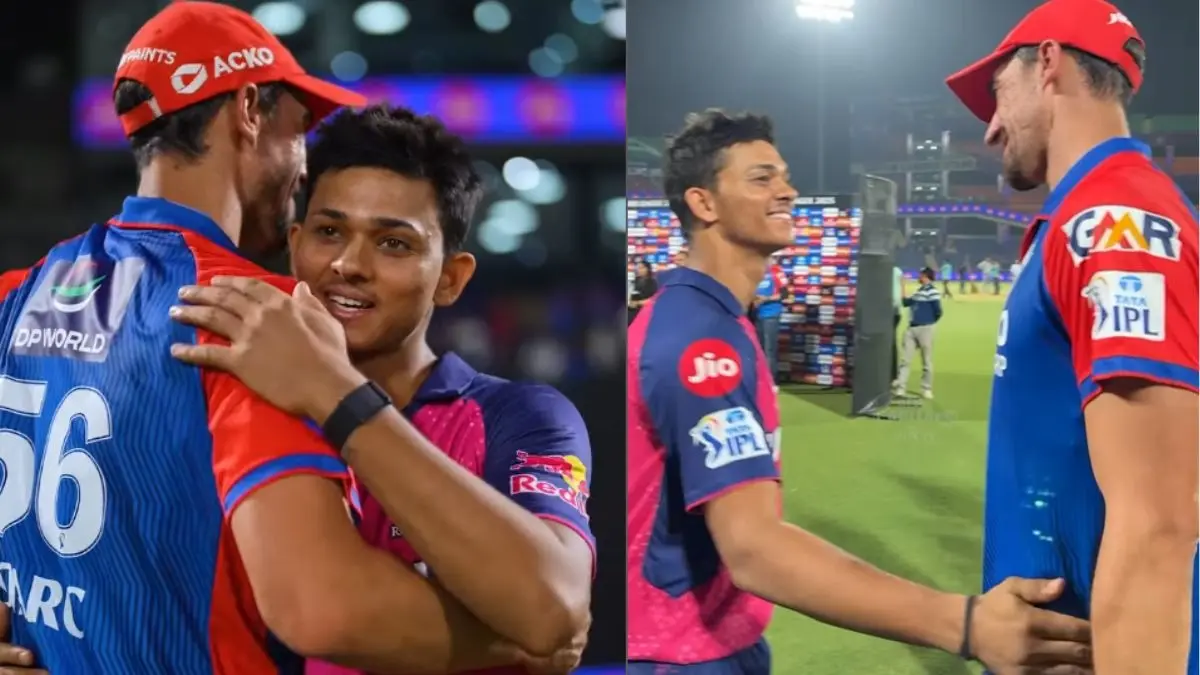 Yashasvi Jaiswal appreciate Mitchell Starc for good bowling video wins heart