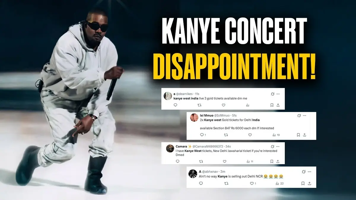 Kanye West's India Concert Ticket Sale Marred By Scalping, Resellers Lap Up Passes To Troll 'Real Fans' Ye's concert in Delhi witnessed ticket scalping and reselling on third party websites