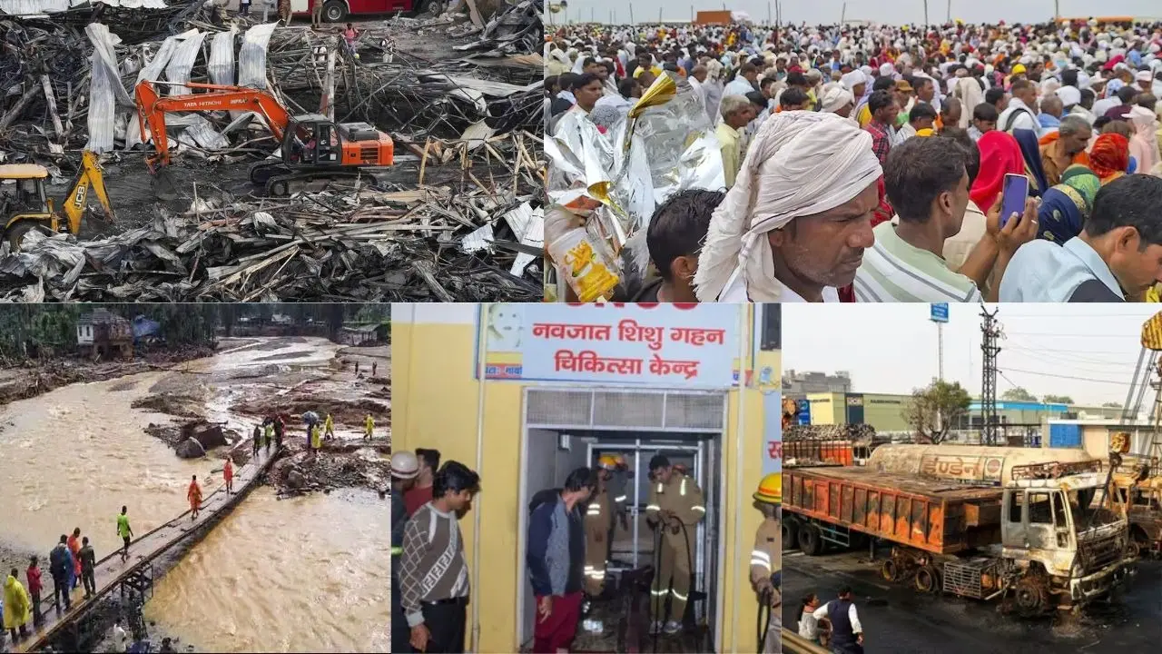 Year Ender 2024: From Rajkot gaming accident to Hathras stampede 5 big accidents