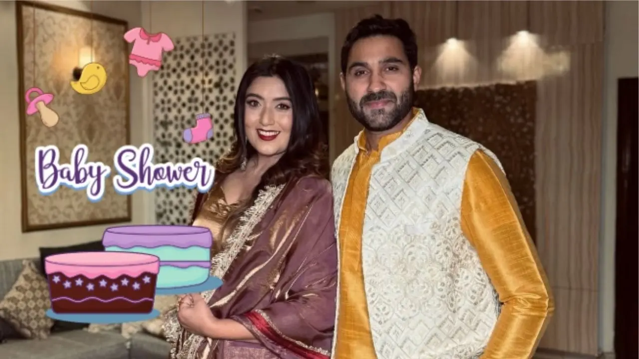 Yeh Hai Mohabbatein Actress Shireen Mirza And Husband Hasan Sartaj Bring Back The 90s Charm At Their Baby Shower, Mom-to-be Radiates Pregnancy Glow | Watch Yeh Hai Mohabbatein Actress Shireen Mirza Hosts Intimate Baby Shower