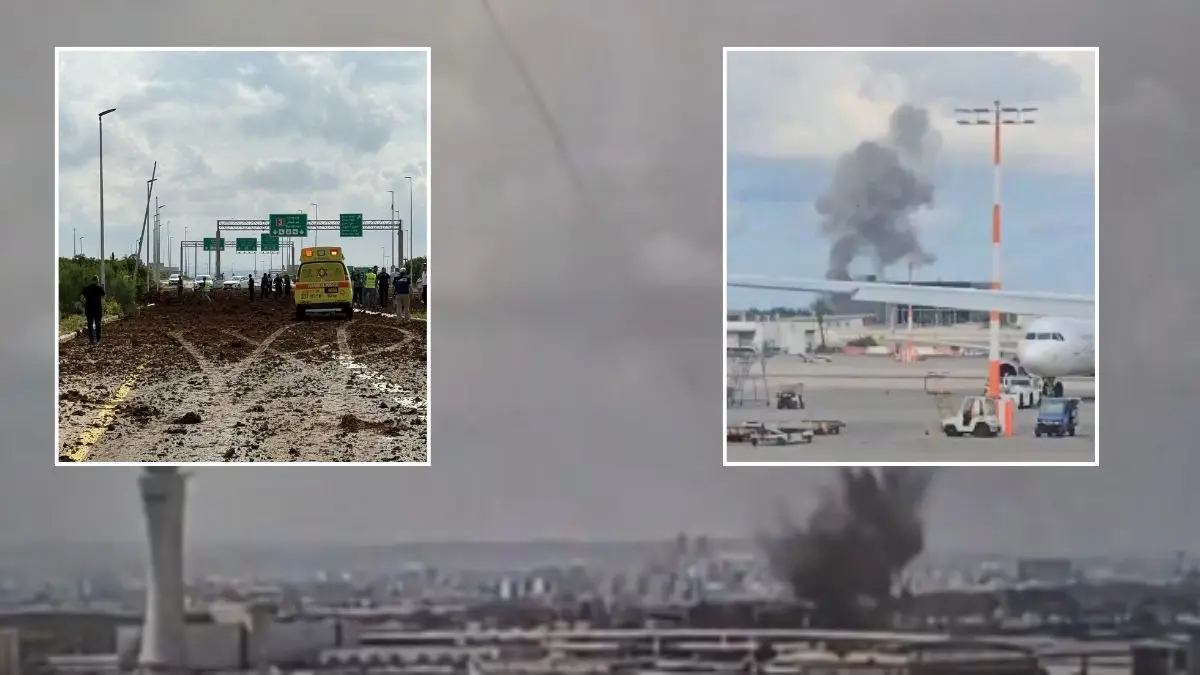 Yemeni Missile Strike Israel's Ben Gurion Airport Triggers Panic, Flights Cancelled Yemeni Missile Strike Israel's Ben Gurion Airport Triggers Panic, Flights Cancelled