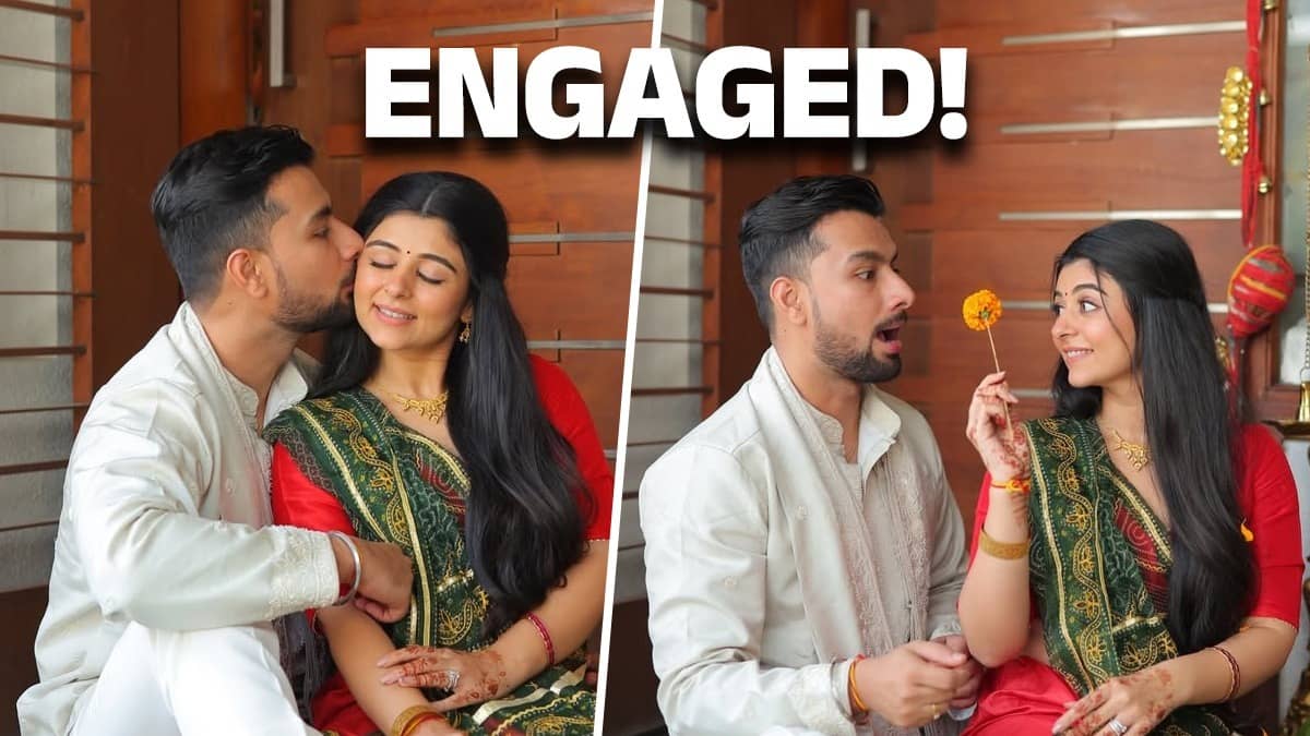 Yesha Rughani and Narinder Singh got engaged on February 3
