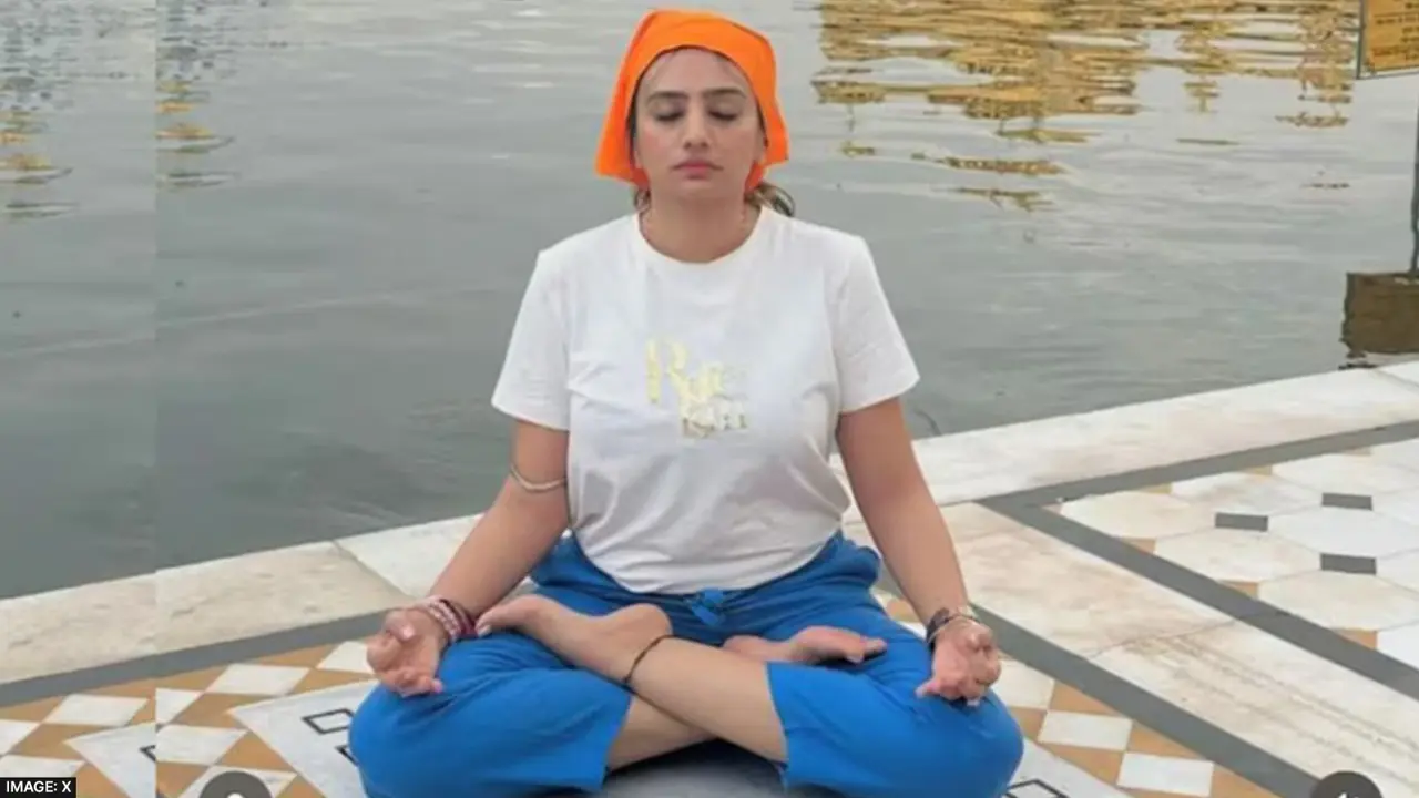 Punjab Police lodged FIR against fashion designer for doing yoga in Golden Temple complex