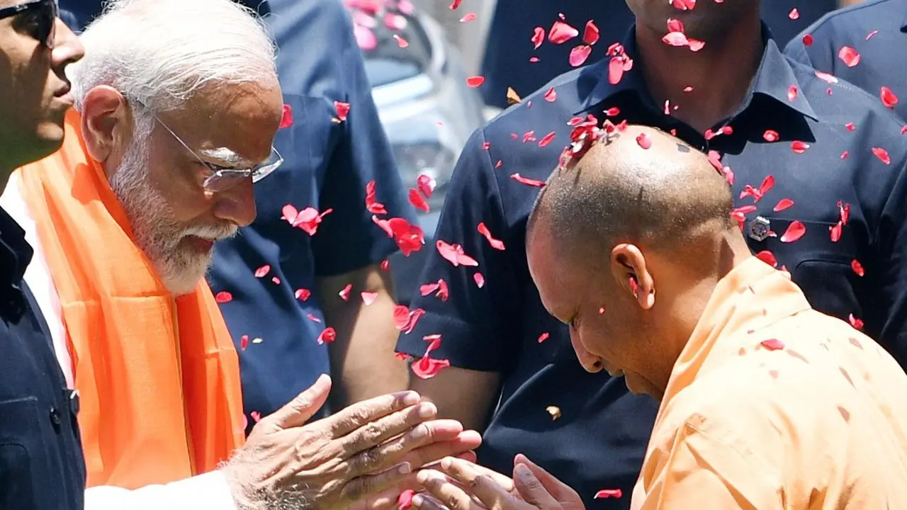 Yogi Adityanath met Prime Minister Modi