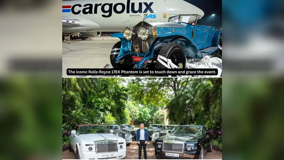 Yohan Poonawalla Becomes the First Collector worldwide to Showcase 7 Rolls-Royce Phantoms at any single event Globally