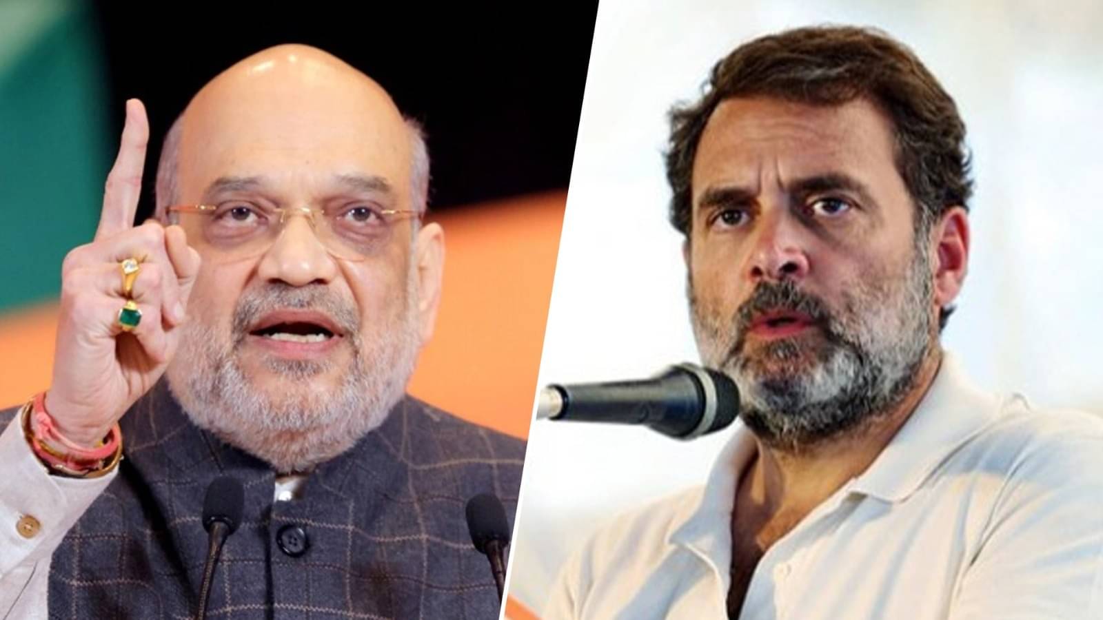 'You Are Dividing Army on Basis of Religion, Caste': Amit Shah Slams Rahul Gandhi Over His Remarks