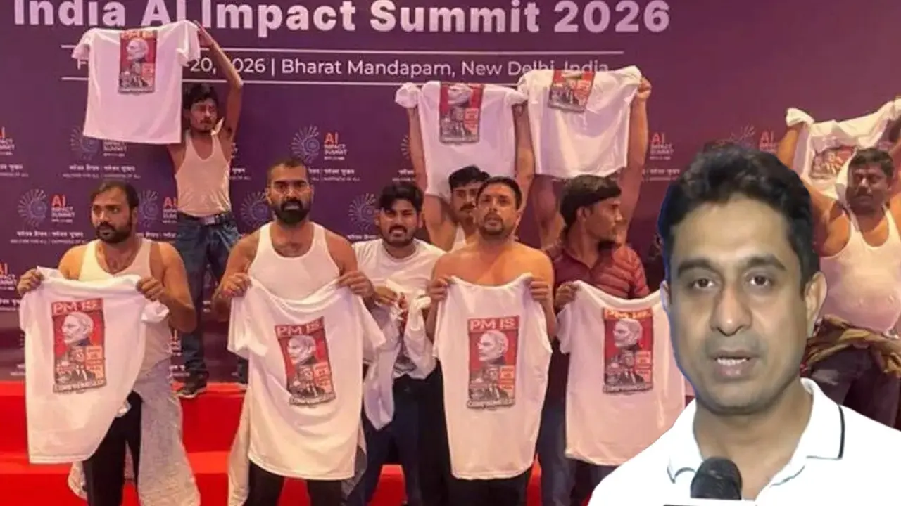 Youth Congress President Uday Bhanu Chib ‘Mastermind’ Of AI Summit Shirtless Protest, Larger Conspiracy Being Probed Youth Congress President Uday Bhanu Chib ‘Mastermind’ Of AI Summit Shirtless Protest, Larger Conspiracy Being Probed