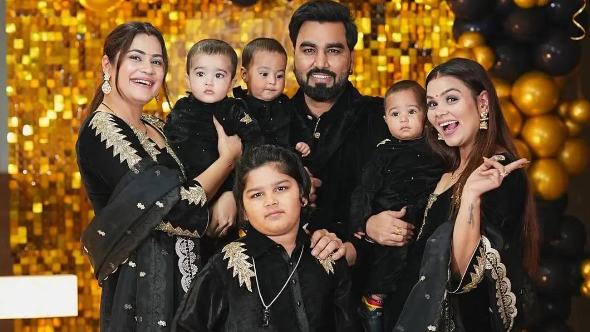 YouTuber Armaan Malik with his family