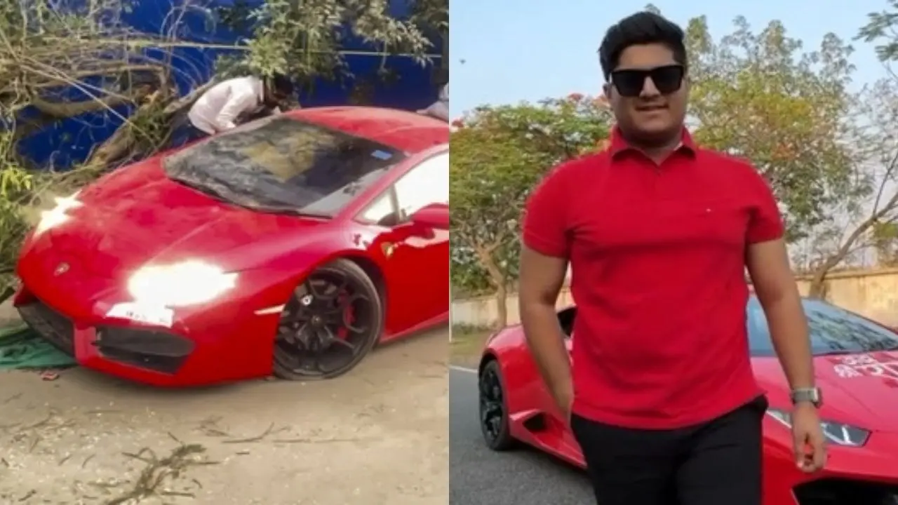 YouTuber Mridul Tiwari Continues Posting Videos as Lamborghini Accident Victims Fight for Life YouTuber Mridul Tiwari Continues Posting Videos as Lamborghini Accident Victims Fight for Life