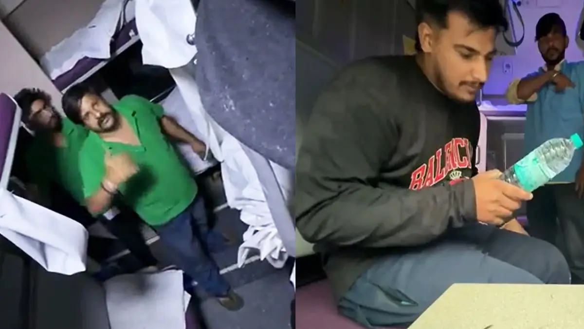 Youtuber Vishal Sharma Attacked Inside Hemkunt Express