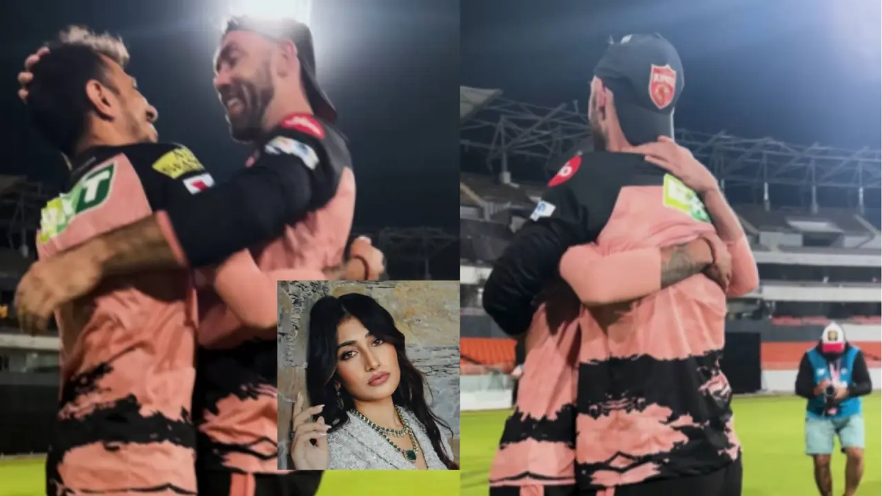 Yuzvendra Chahal and Glenn Maxwell