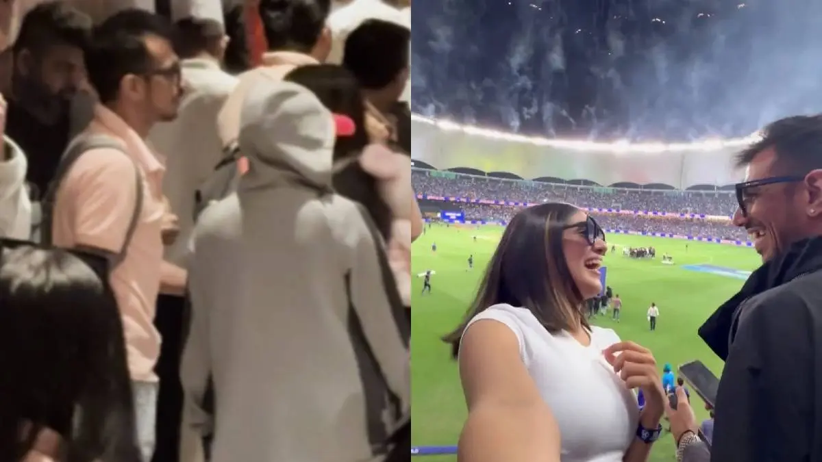 Yuzvendra Chahal and RJ Mahvash Spotted