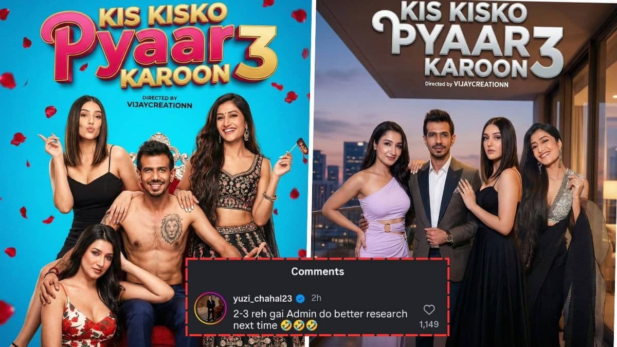 Yuzvendra Chahal brutally trolled for reaction on AI posters 