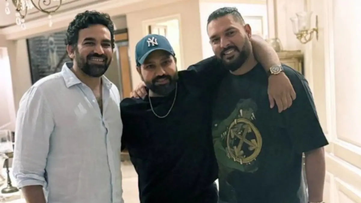 Zaheer Khan, Rohit Sharma, Yuvraj Singh