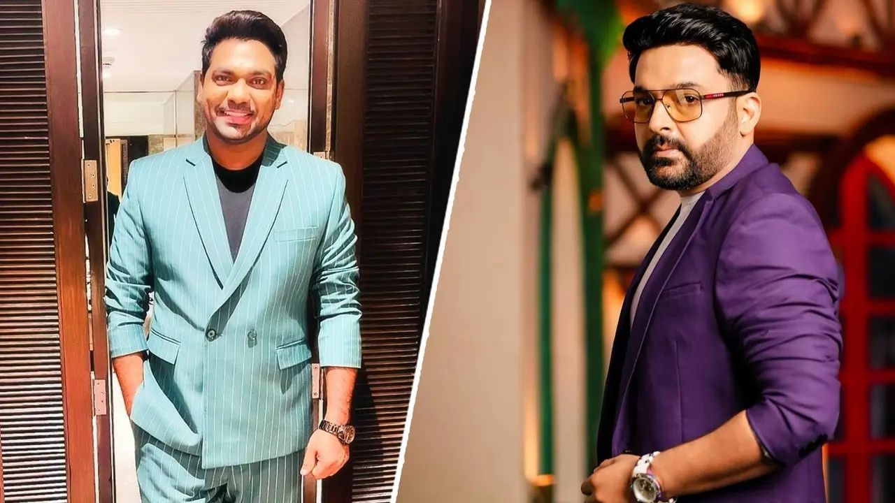 Zakir Khan (L), Kapil Sharma (R)