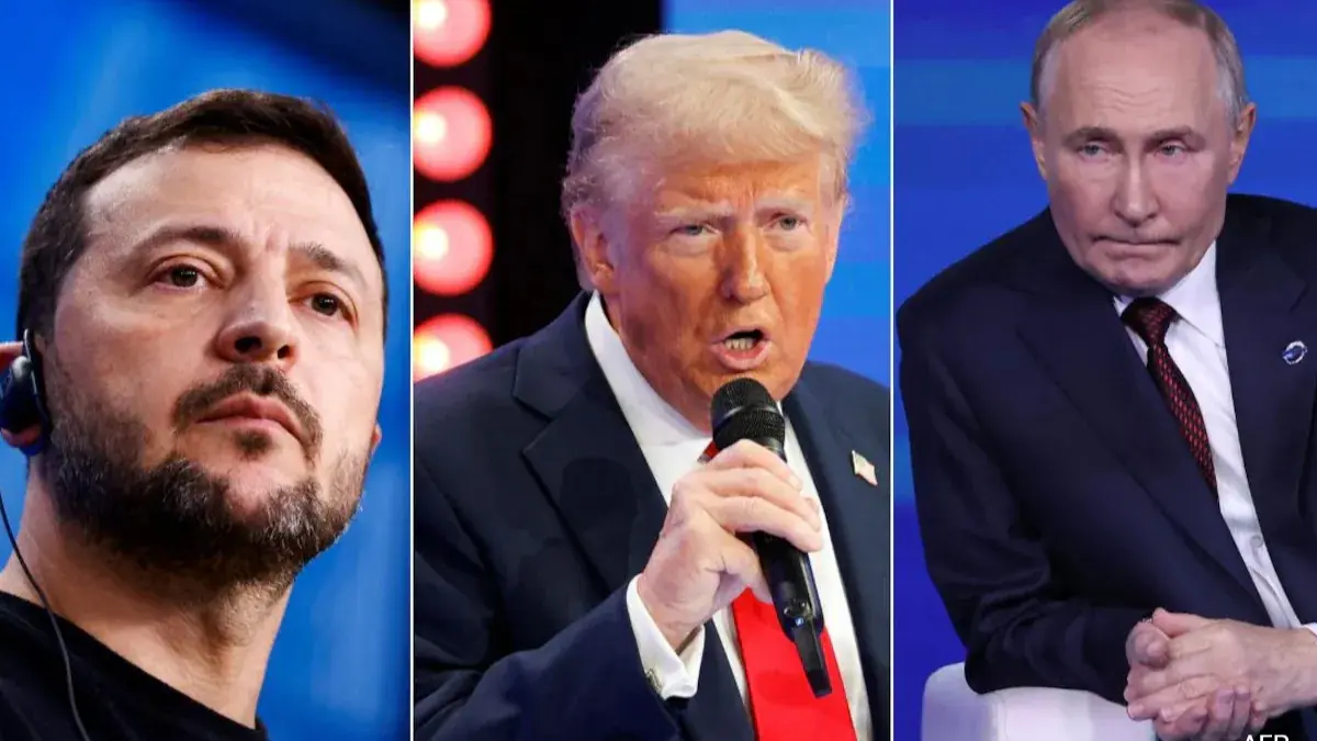 Zelenskyy, Like Putin, Wants to Make Peace: Trump After Phone Call With Ukraine President- taking separately