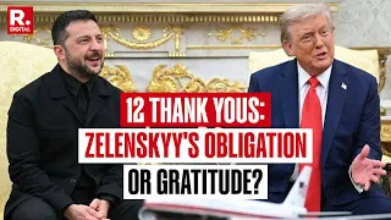 Zelenskyy Expresses Gratitude to Trump at White House