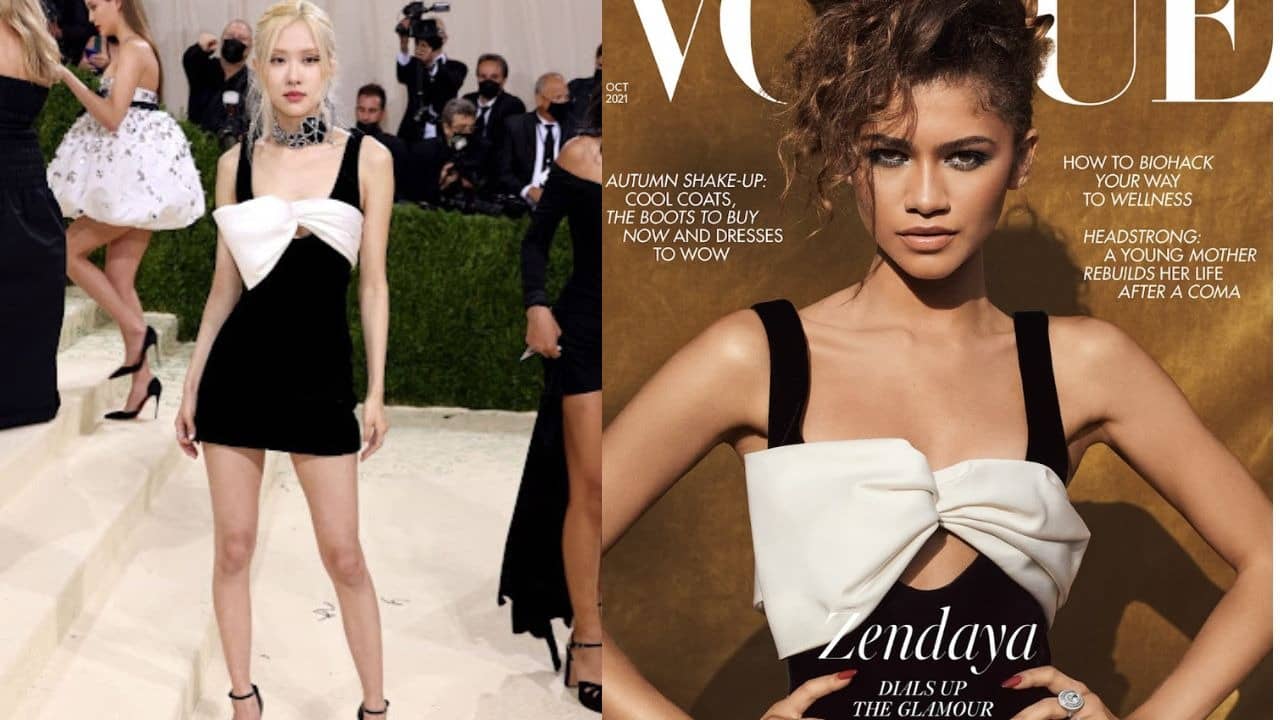  Zendaya vs Rosé in YSL
