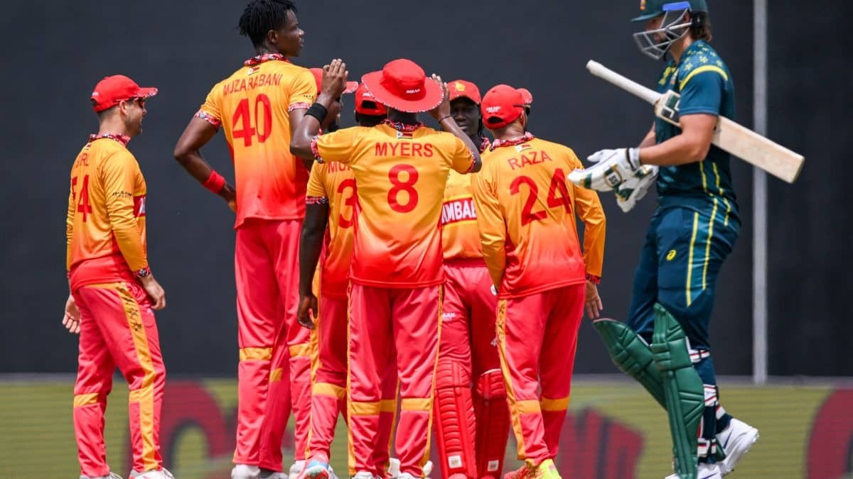 zimbabwe beat australia after 19 years t20 world cup 2026 by 23 run