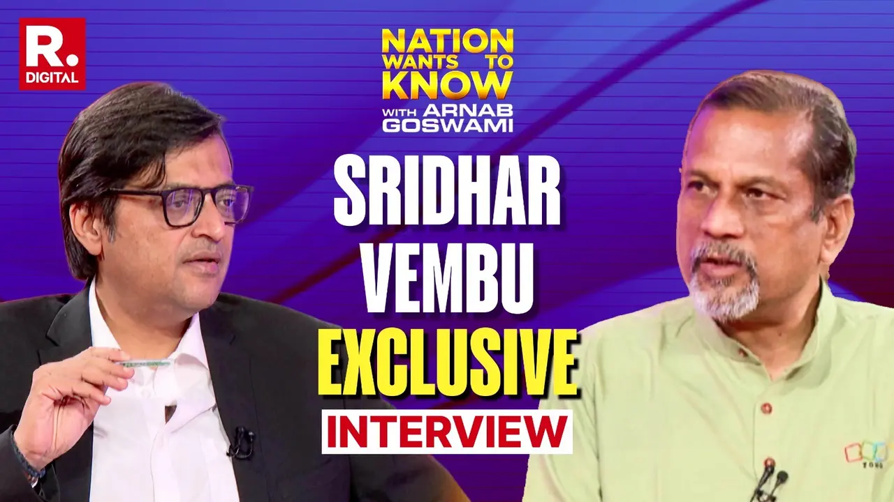 Zoho's Sridhar Vembu's Most Insightful Interview With Arnab