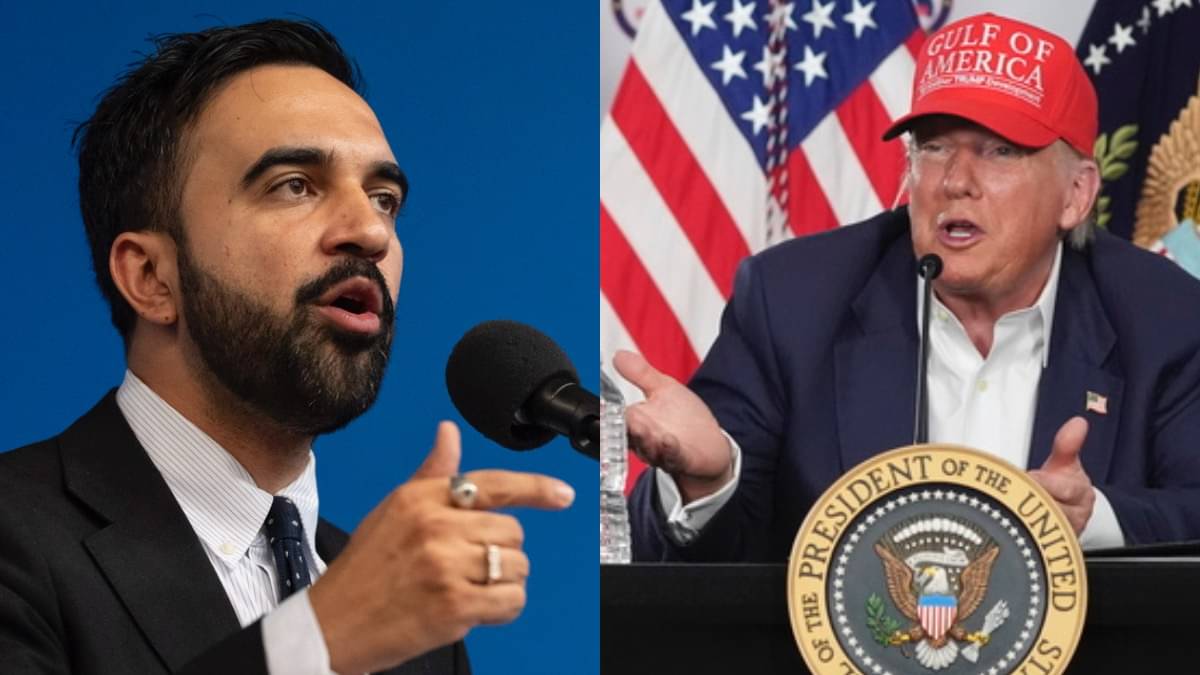 Zohran Mamdani, Donald Trump 