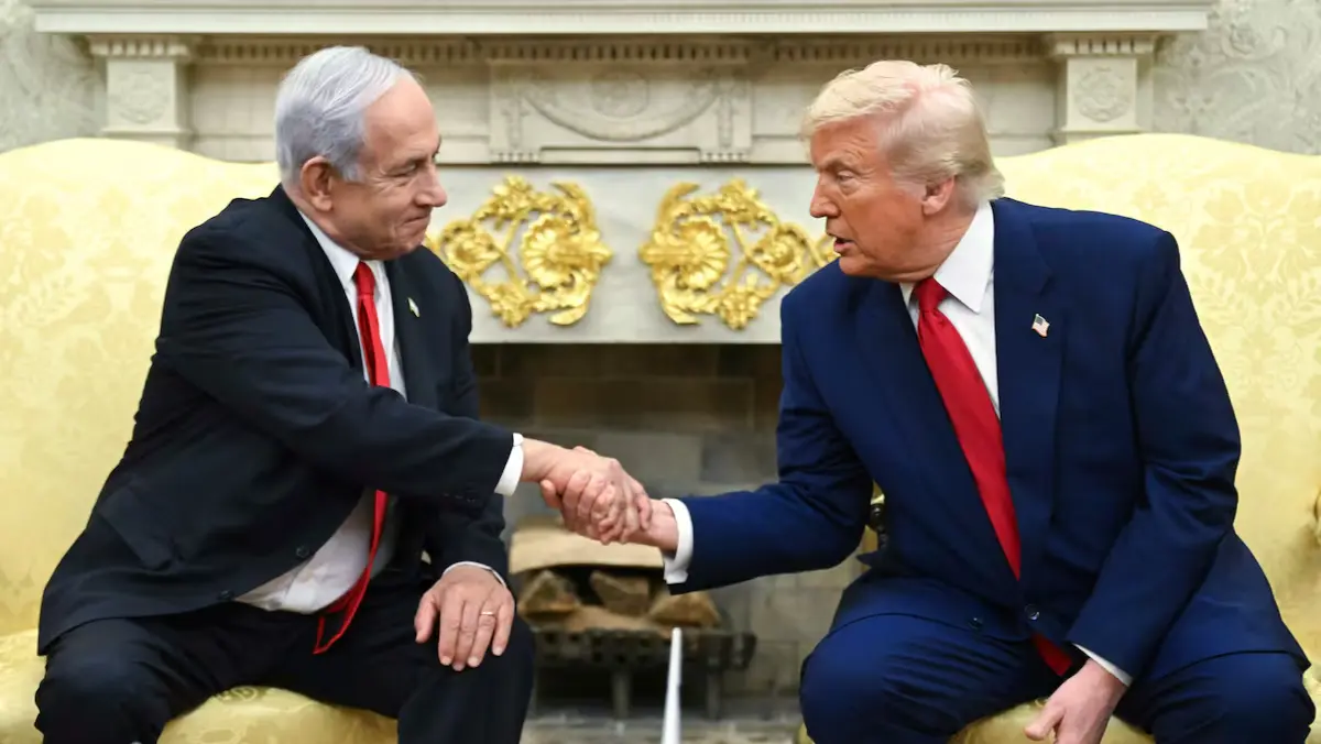 Israeli PM Benjamin Netanyahu and US President Donald Trump