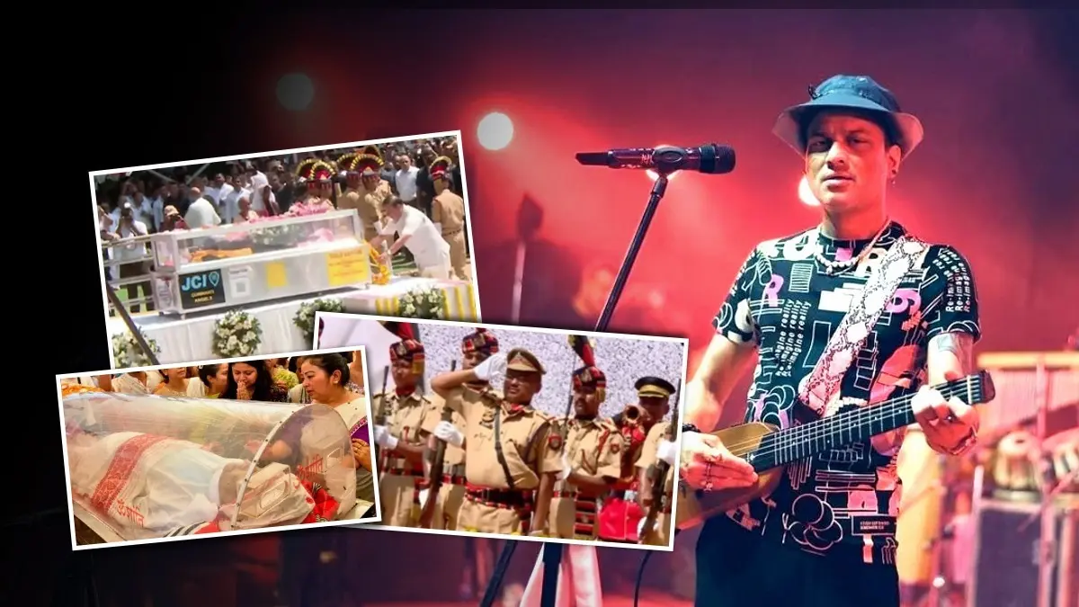 Zubeen Garg Funeral