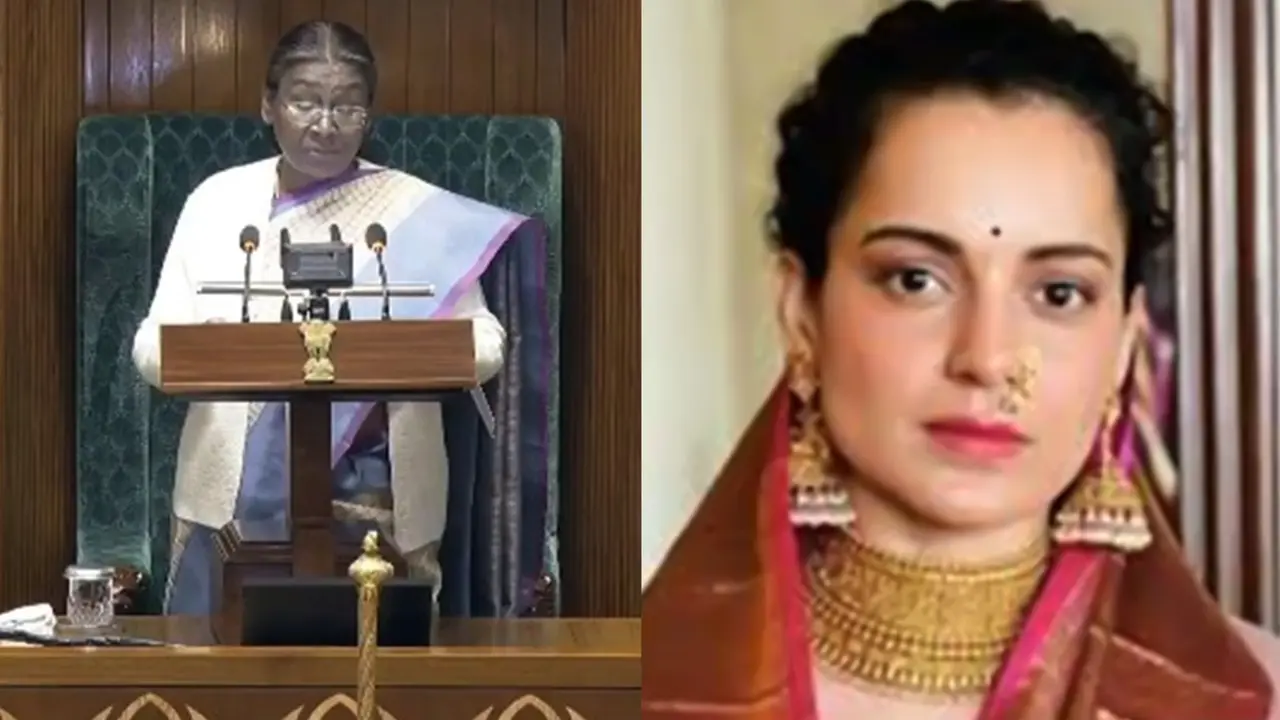 Kangana Ranaut on President Droupadi Murmu