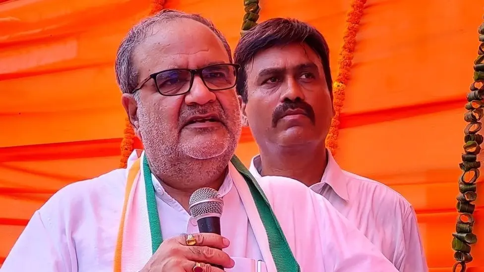 बीजेपी के प्रदेश अध्यक्ष भूपेन्द्र सिंह ने 'गांव चलो अभियान' के दौरान कही बड़ी बात Bhupendra Singh Chaudhary