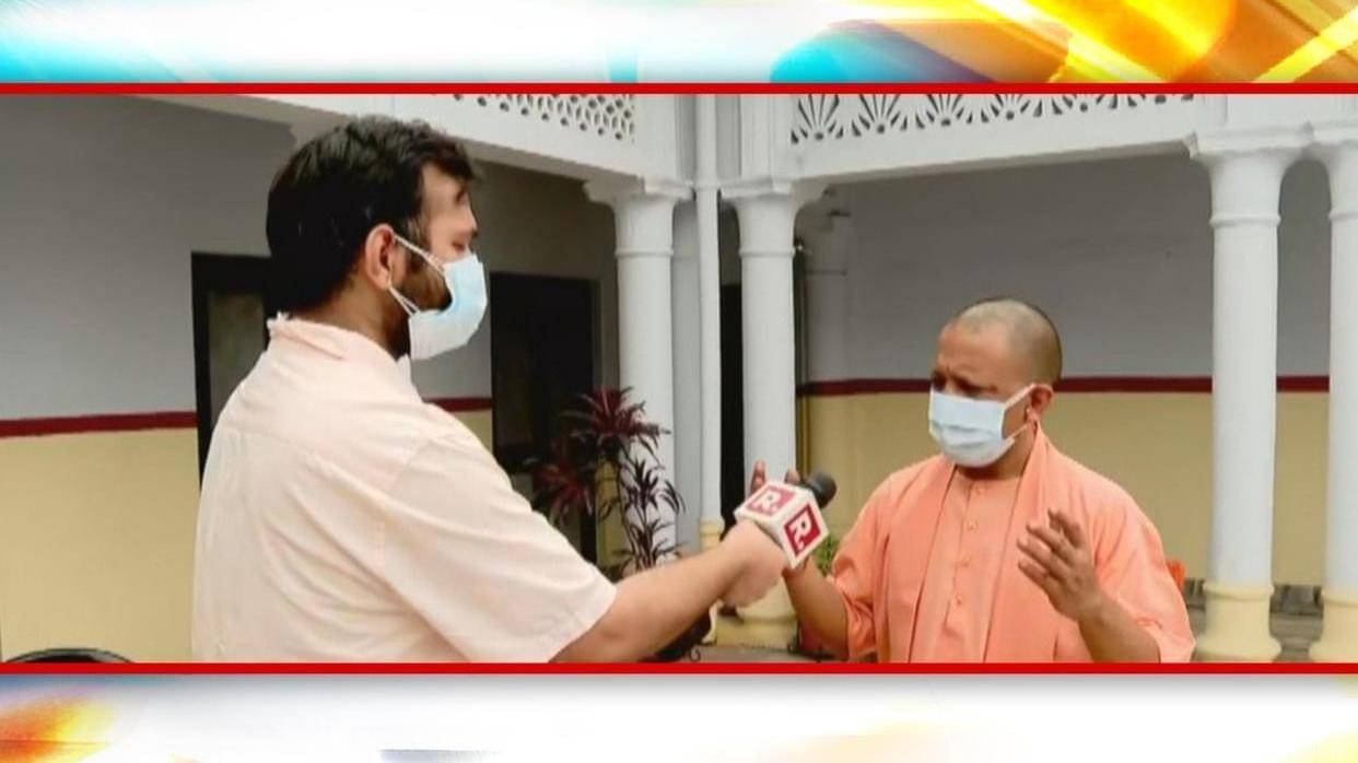 रिपब्लिक से बातचीत में बोले सीएम योगी