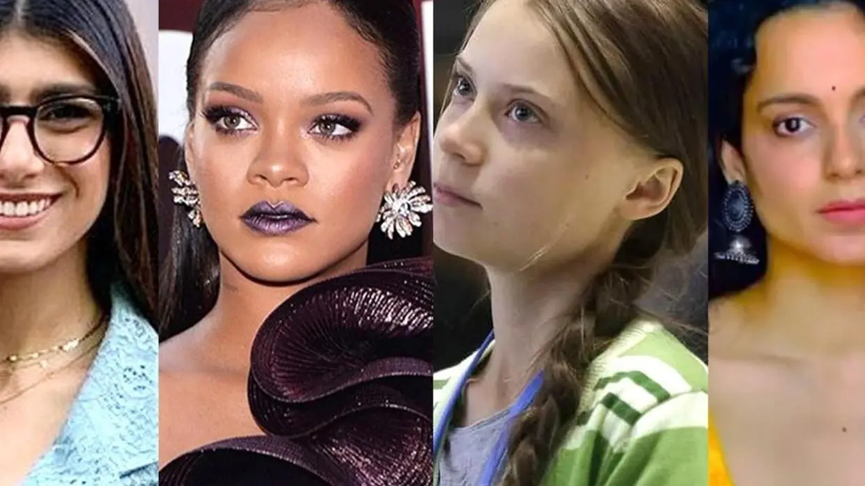 Credits- Instagram/Mia Khalifa/AP/Kangana Ranaut