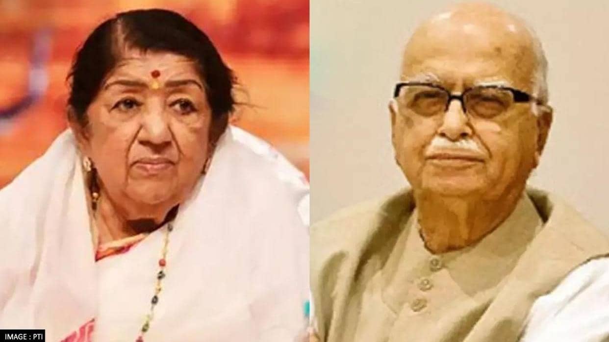 लता का राम भजन मेरी रथ यात्रा की 'सिग्नेचर ट्यून' बन गया था: आडवाणी ...