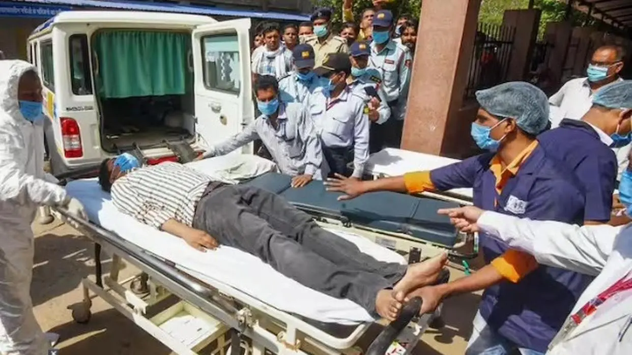 Gujarat Covid Mock Drill (PC : PTI)