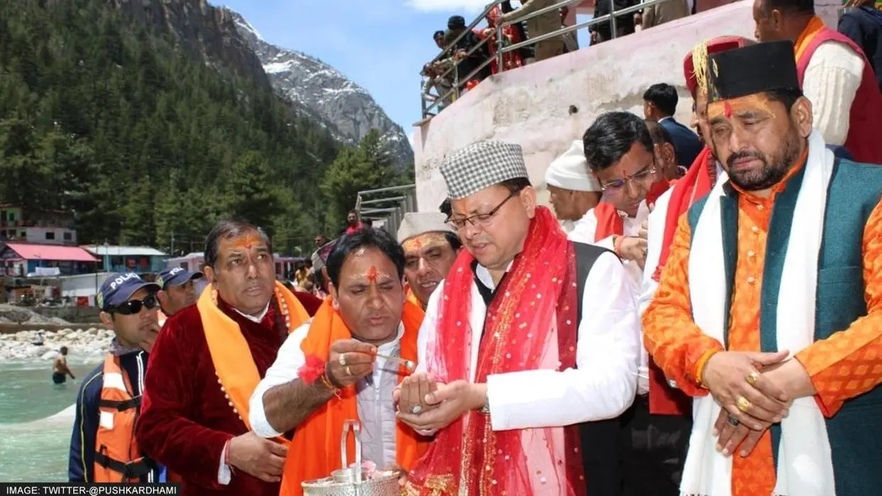 CM Dhami (PC: Twitter-CM Dhami)