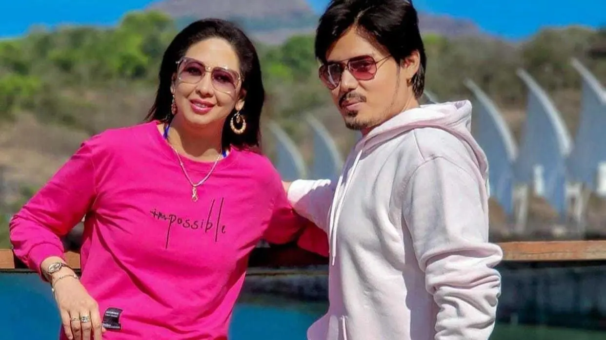 Actor Sahil Khan sister Shaista Khan