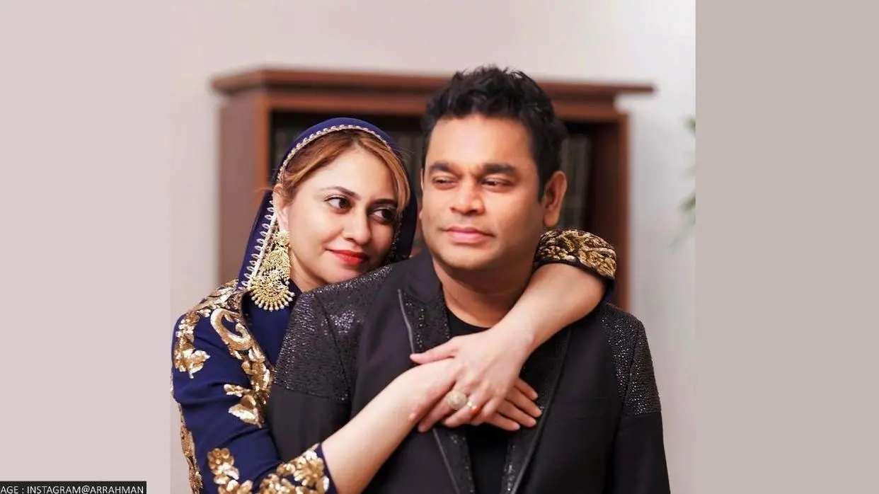AR Rahman & Saira Banu