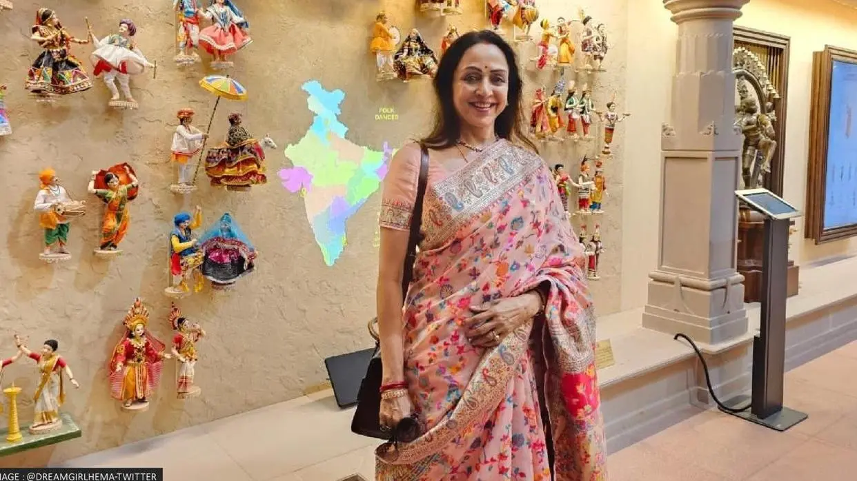 Hema Malini at New Parliament