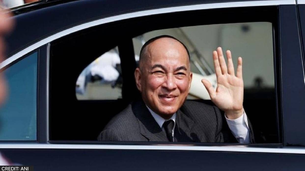 कंबोडिया के राजा Norodom Sihamoni भारत की राजकीय यात्रा पर पहुंचे ...