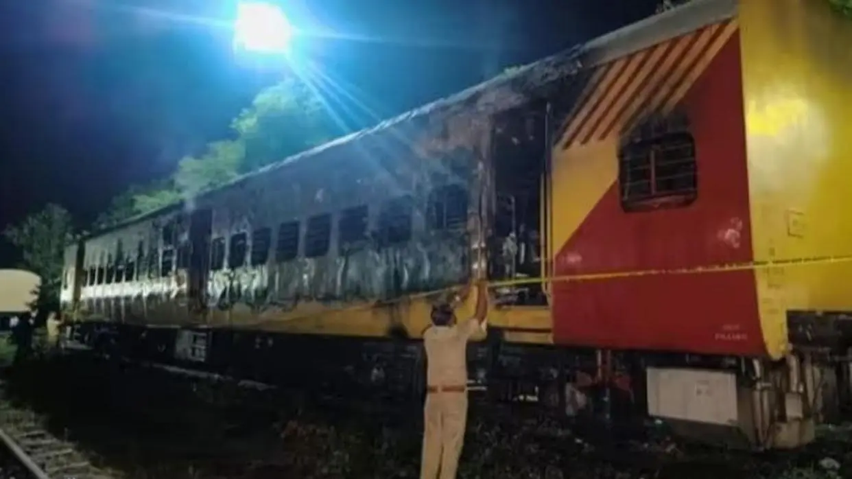 Kerala Train Fire, ( PC : ANI)