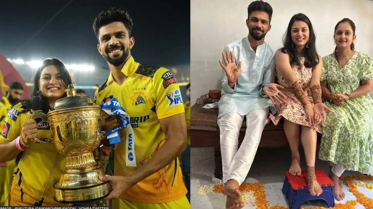 PC: Ruturaj Gaikwad Wife Utkarsha Pawar