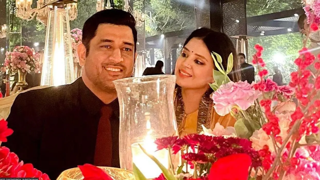 PC: MS Dhoni Sakshi 13th Marriage Anniversary. PC: Sakshi Singh Instagram