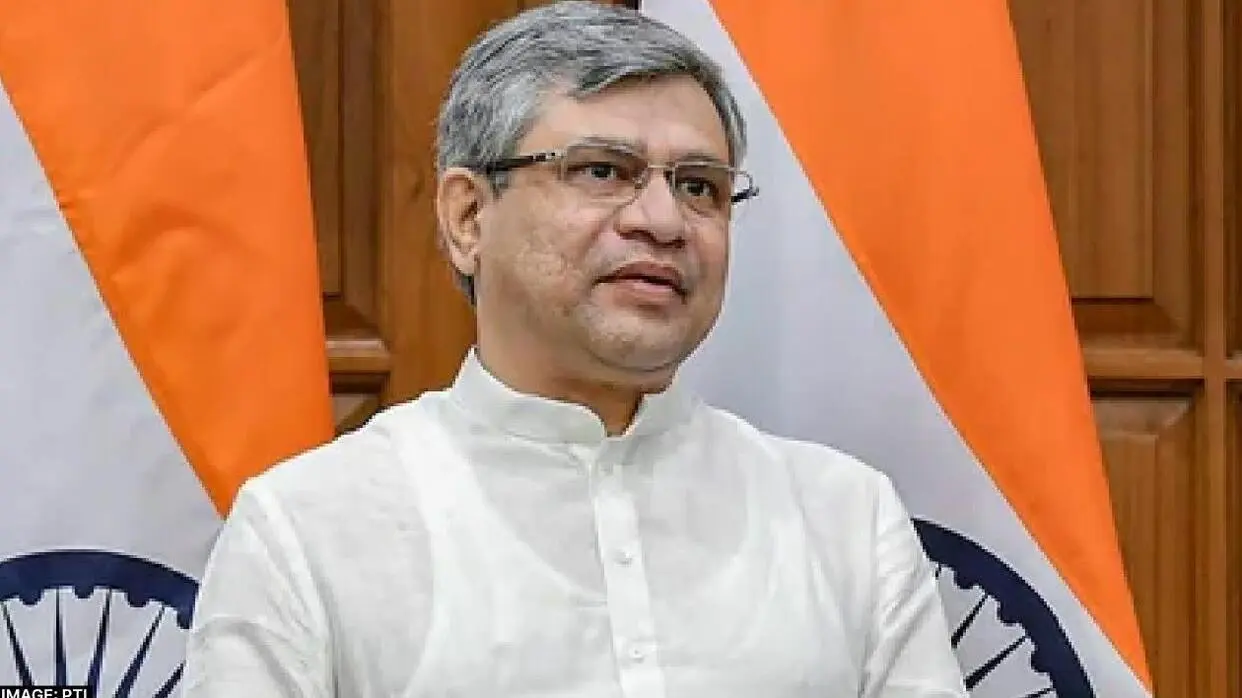 Railway Minister Ashwini Vaishnav, PC : pti