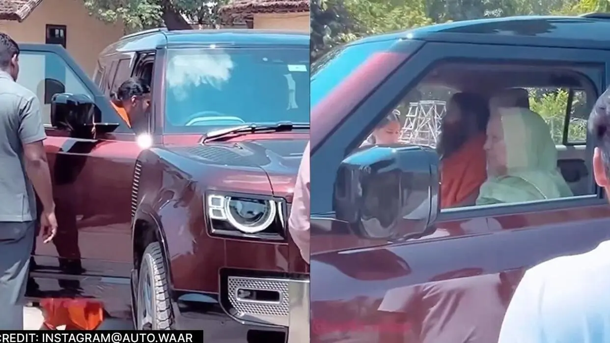 Baba Ramdev New Land Rover Defender