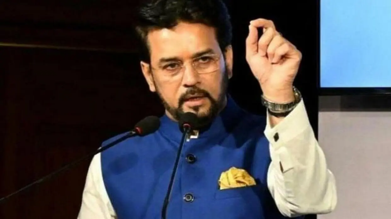 Sports Minister Anurag Thakur