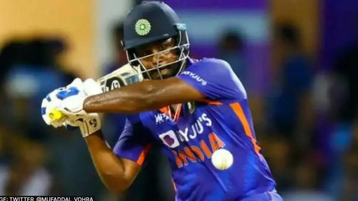 Sanju Samson ind vs wi 2nd odi