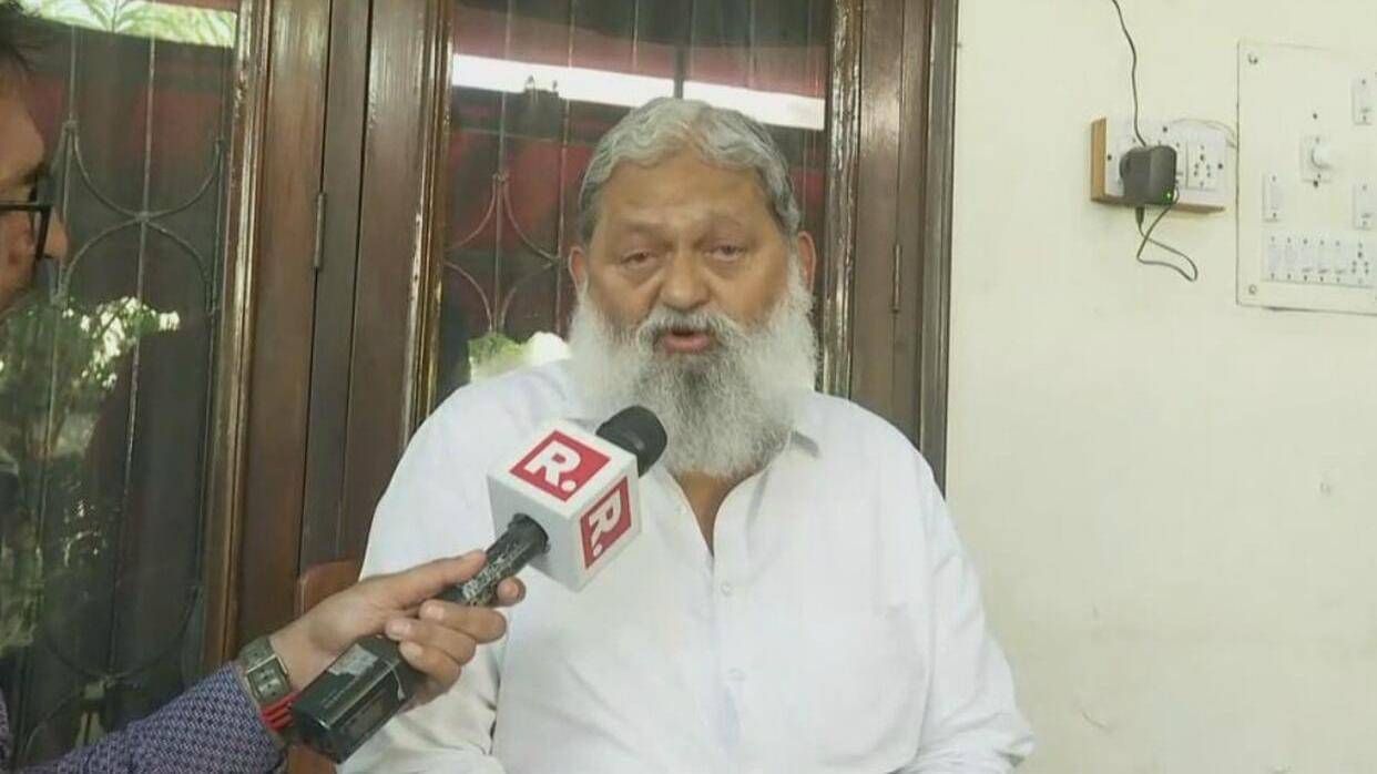 नूंह हिंसा पर अनिल विज ने रिपब्लिक से की खास बात