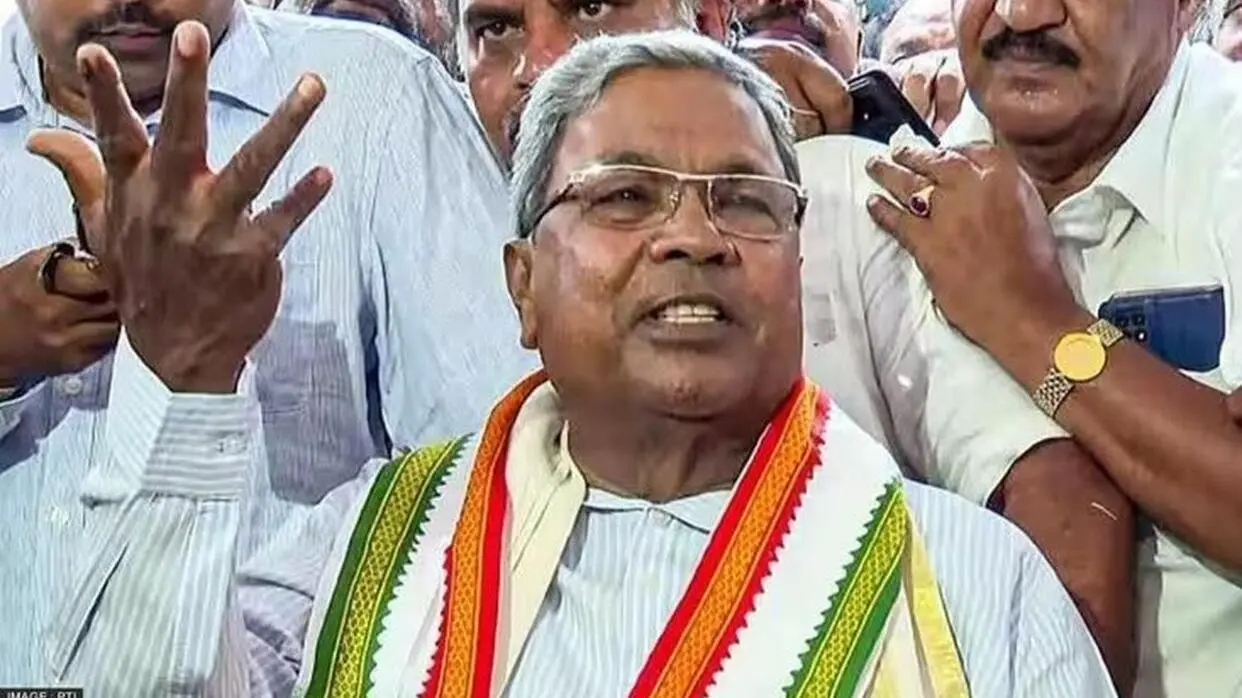 CM Siddaramaiah, PC: PTI