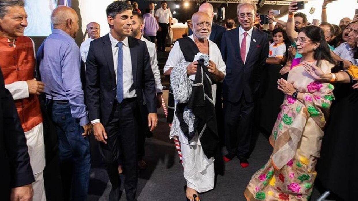 Morari Bapu UK PM Rishi Sunak
