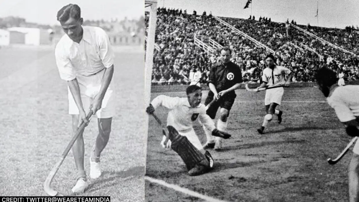 हॉकी के जादूगर कहे जाने वाले दिवंगत मेजर ध्यान चंद- (PC- TWITTER@WeAreTeamIndia)