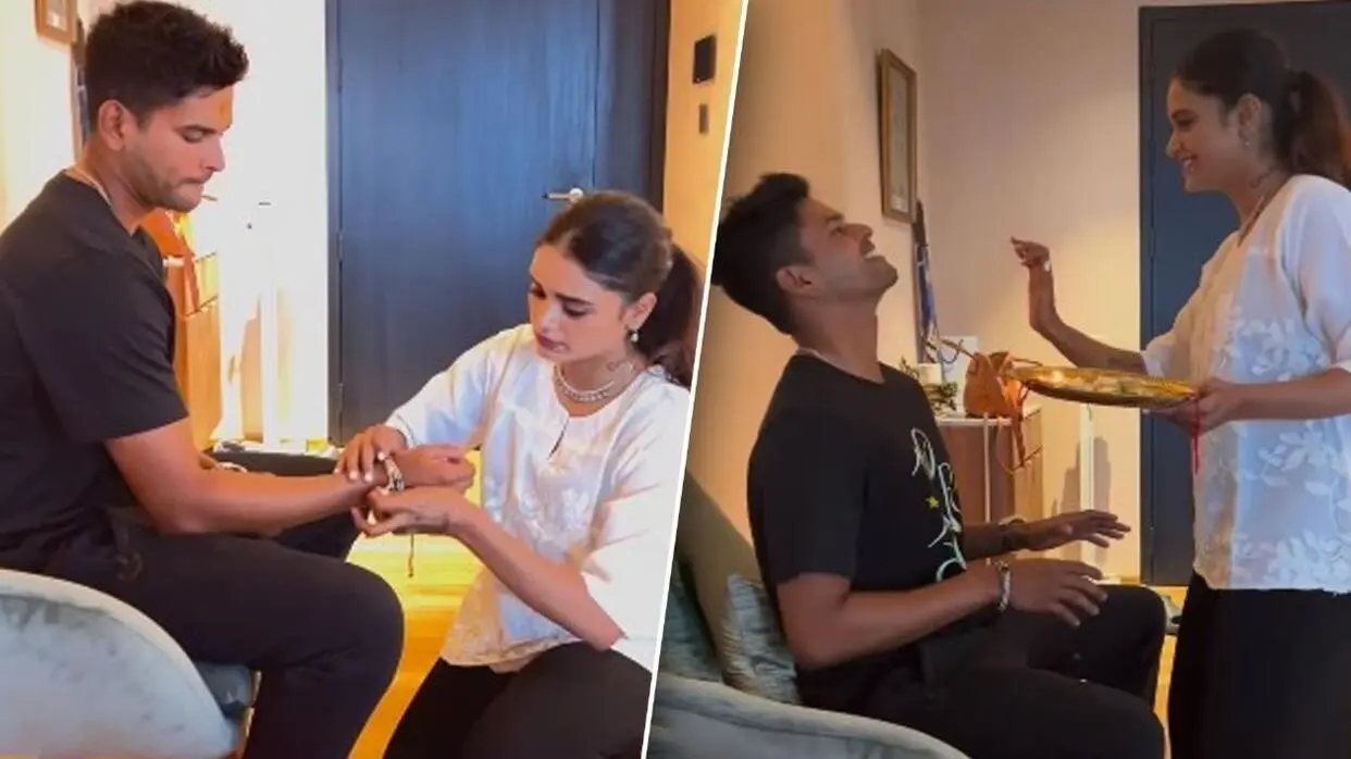 PC: Shreyas Iyer Shares video on raksha bandhan